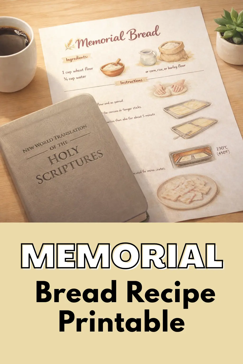 An Illustrated Memorial Bread Recipe