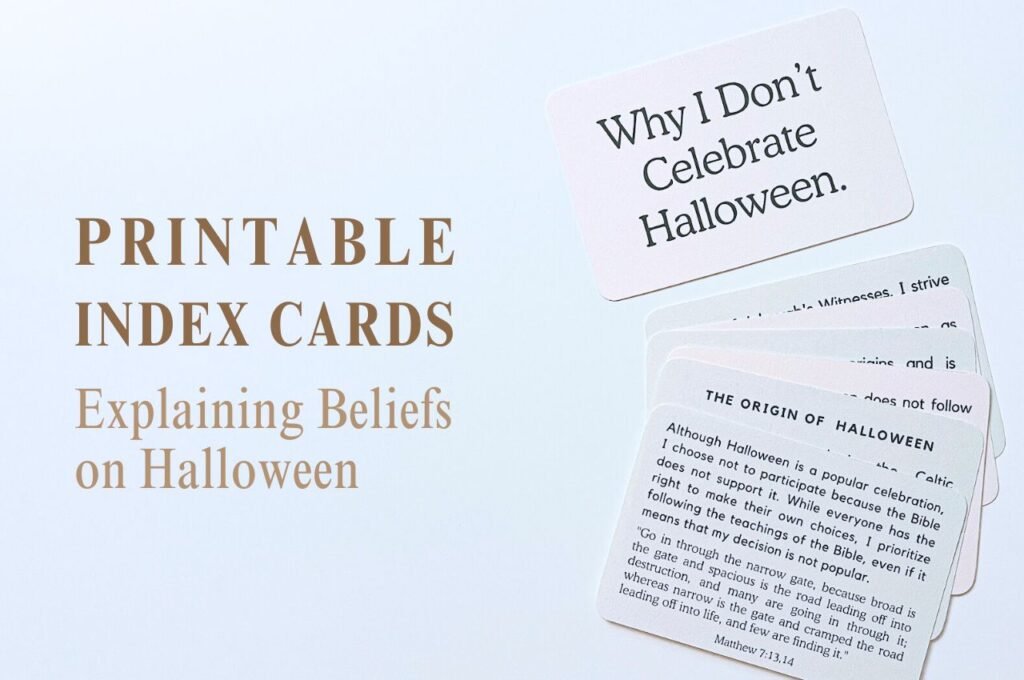 Why I Don’t Celebrate Halloween, JW Beliefs Explained