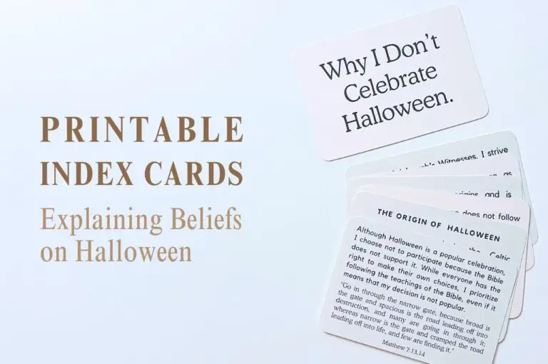Why I Don&rsquo;t Celebrate Halloween, JW Beliefs Explained