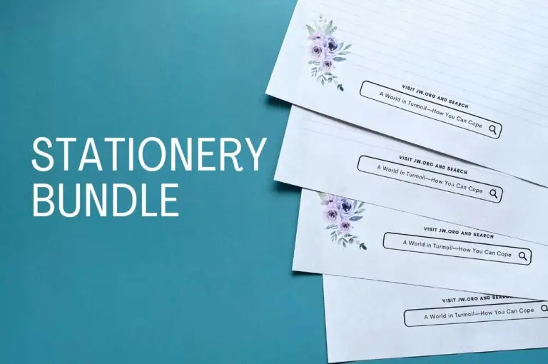 Let Us Remember Our Elderly Friends, Letter Writing Bundle