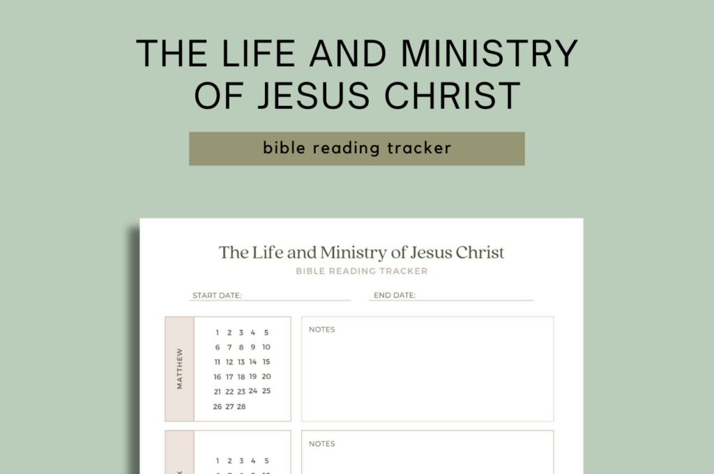 A Challenge for Memorial Season + Gospel Reading Tracker