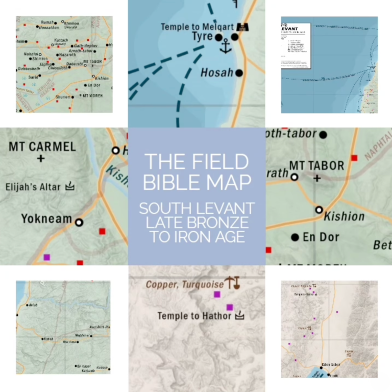 ancient bible map - drink offering