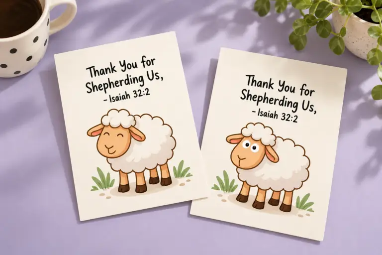 A Thoughtful Way to Show Appreciation to Our Spiritual Shepherds