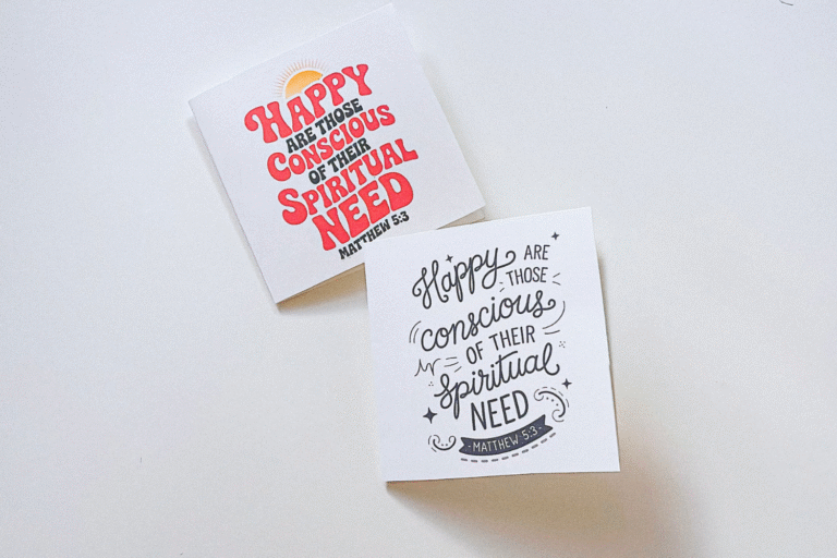 Printable 2026 Yeartext Note Cards